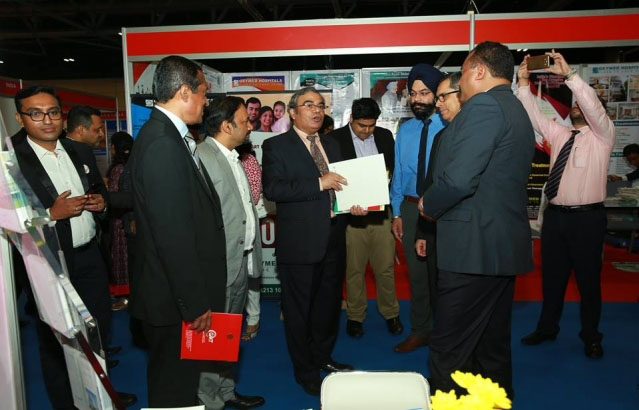 Ambassador was invited to inaugurate the Indian Pavillion