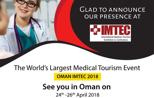 The #IndusHealthPlus Medical Tourism Stall No 501A at Oman IMTEC 2018 is on the roll! Make sure you visit our stall for a free Doctor consultation by Top Indian specialists like Dr.Supriya, Dr.Jayashree and Dr.Priya. 